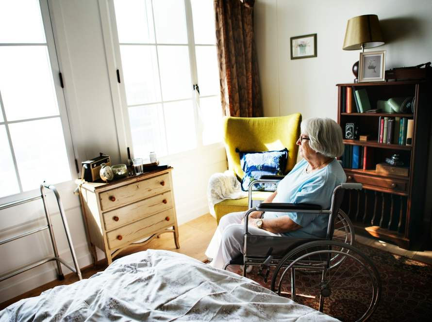 Elderly in nursing homes
