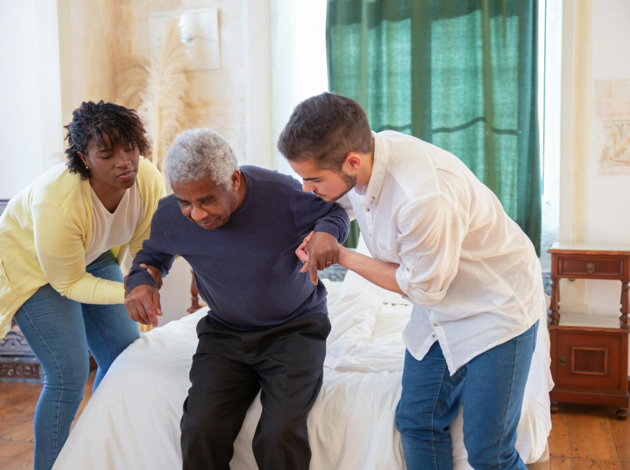family visit nursing homes
