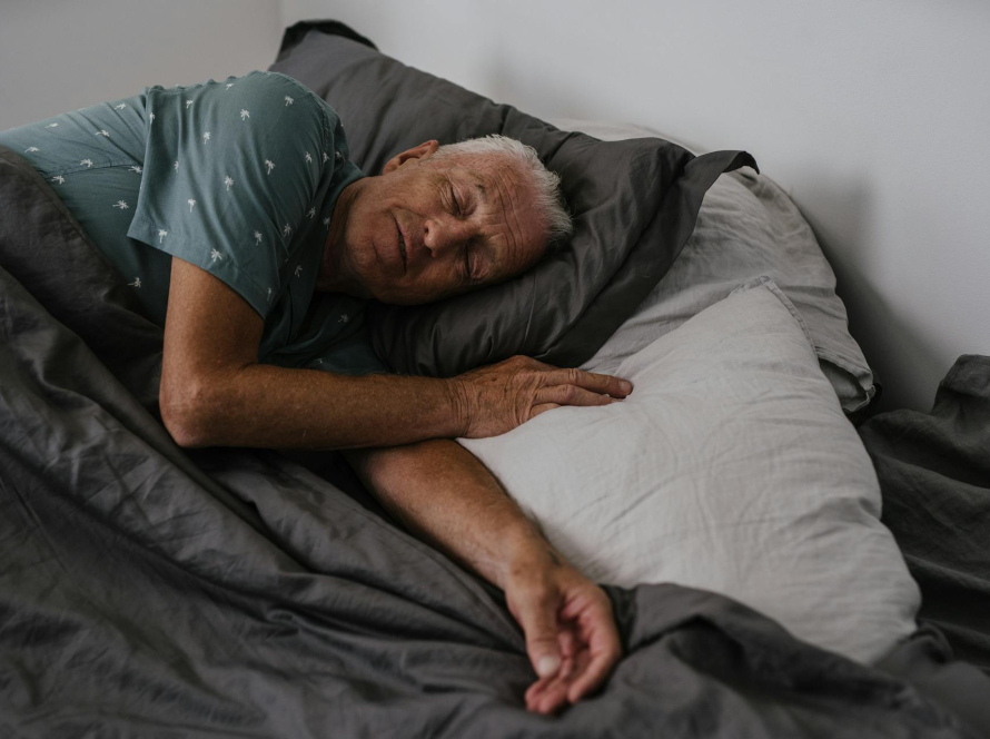 elder sleeping