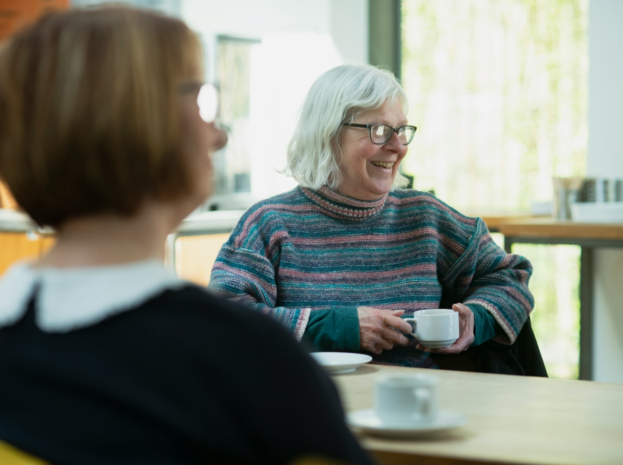 women in a nursing home